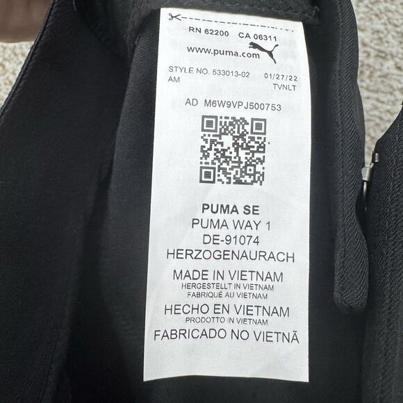 Puma Golf Shorts Women's Small Pounce Bermuda Way 1 Stretch Black UPF50+ New - Picture 9 of 12